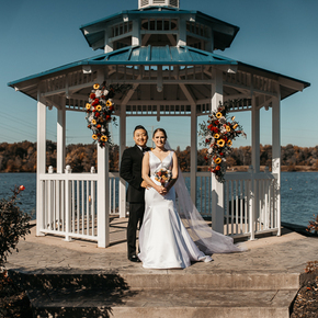 Romantic wedding venues in NJ at Boathouse Mercer Lake LBTP-26