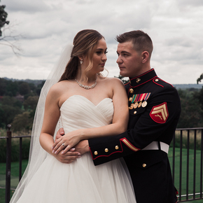 Military wedding photographers at Manufacturers Golf and Country Club MCJB-47