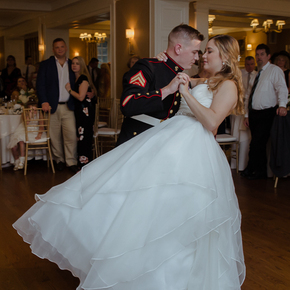 Military wedding photographers at Manufacturers Golf and Country Club MCJB-74