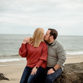 Sandy Hook New Jersey Engagement Photos at Jumping Brook Country Club POTO-2