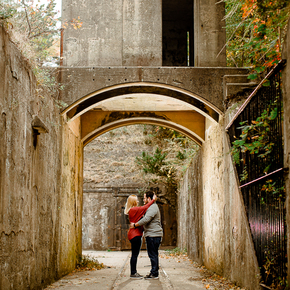Sandy Hook New Jersey Engagement Photos at Jumping Brook Country Club POTO-5