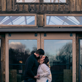 Engagement session in PA at Wallenpaupack Creek Farm CTDH-2